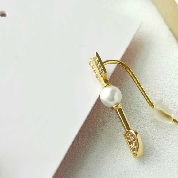 KATE SPADE Love Game Arrow Ear-Pin Earrings - Picture 5 of 5